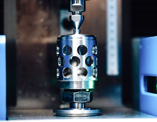 Messen direkt auf der Maschine